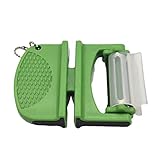● Multi-función de la serie de cuchillos afilador cocina vida, acero de tungsteno + material de la barra de cerámica y fácil de limpiar
