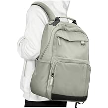 Backpack For Women Lightweight Book Bags Kids Backpacks For School Backpack For Boys Teens Girl Backpack For College Casual Bookbag For Men Waterproof Bagpack Light Green