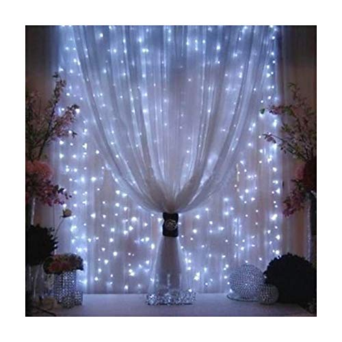 Valuetom 304 LED Curtain Lights Fairy String Twinkle Lighting for Party Wedding Home