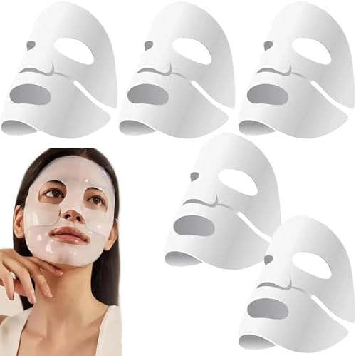 Bio Collagen Face Mask, 5Pcs Bio-Collagen Mask Overnight, Korean ...