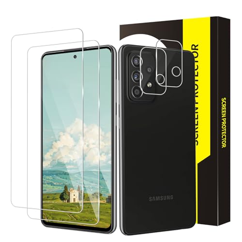 Bodyguard 2+2 Stück Schutzfolie für Panzerglas für Samsung Galaxy A52/A52S