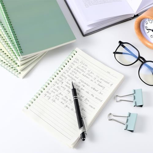 Carnets à spirales A5 rigides lignés pour prise de notes