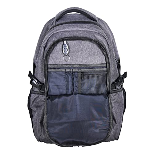 Image of Smell Proof Backpack with Lock Daypack Stash Bookbag with Combination Lock Travel Casual Daypacks Smell Proof Bags Black
