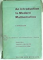 An Introduction to Modern Mathematics (University Mathematical Text; No. 34) B000OS3LN6 Book Cover