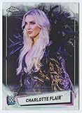 2021 Topps Chrome WWE #12 Charlotte Flair Official World Wrestling Entertainment Trading Card in Raw (NM or Better) Condition