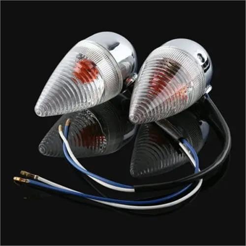 Clignotant Moto Bullet Clear pour Yamaha XV1900 Avant Arrière 2006-2013