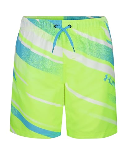 Image of Under Armour Boys Volley Swim Trunks with UPF 50+ Sun Protection, Quick Dry Bathing Suit Shorts