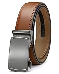 CHAOREN – CHAOREN Gürtel Herren, Automatik Ledergürtel Herren 35mm ohn