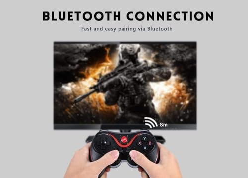 Image of ENTWINO Wireless Gaming Controller Android Phone Smart Box Smart TV & Smart Phone X3 Bluetooth Wireless Gamepad Controller