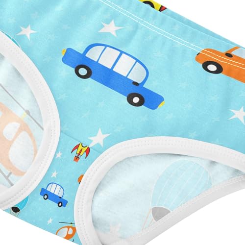 Colorful Vehicles Cars Toddler Girls's Underwear 2T 202c12584