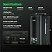VIVOSUN AeroStream H05 Intelligent Wi-Fi Humidifier, 1.32 Gal / 5 L Humidifier with Temp & Humidity Probe, Smart Remote Control, Designed for Growers