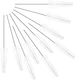 Hearing Aid Cleaning Tool Hearing Aid Vent Tube Brush Tube Cleaning Tool Small Pipe Brush for Clean...