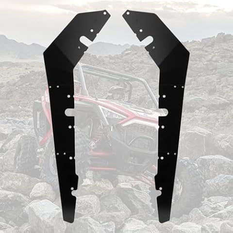 A & UTV PRO Lower Door Compatible with RZR PRO 2 Seat Lower Door Valance Panels Insert Kit Lower Doors Fenders for 2020-2024 Polaris RZR PRO XP Accessories 2 Door Cover