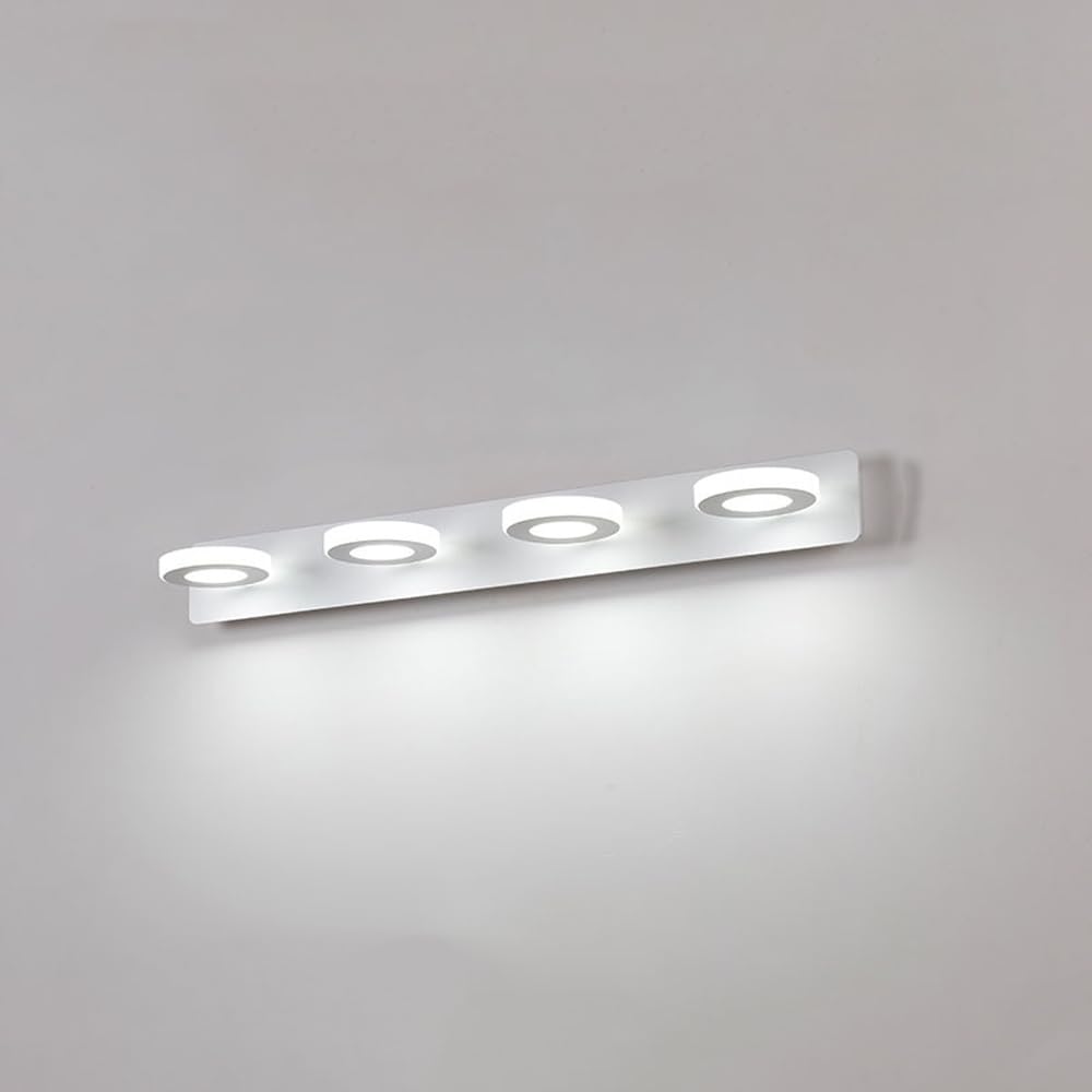 Mengjay LED 20W Spiegelleuchte Bad Spiegellampen für das Bad, Spiegellampe Badezimmer 360° Drehbar 3 Farbtemperaturen einstellbar Wandleuchte Badezimmer, Spiegelbeleuchtung Wandlampe Bad Wand Lampe
