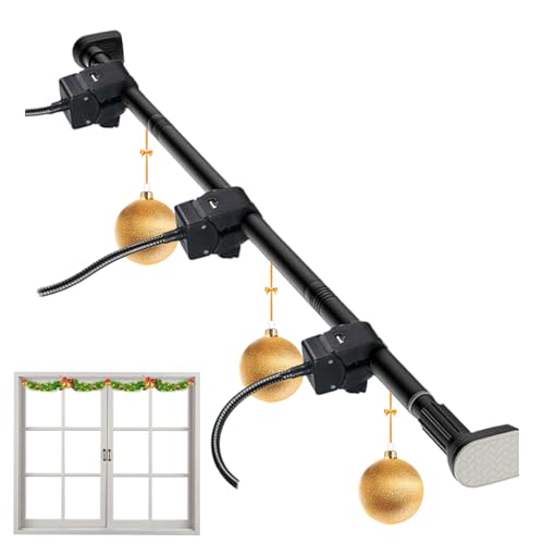 Adjustable Garland Hanger, Heavy-Duty Christmas Decoration Holder for Wreaths, Garland Door Hanger for Front Door, Doorway Garland Hanger, No Screws, Nails, Glue, Or Double-Sided Tape