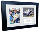 Kitbags & Lockers 12x8 A4 Chase Elliott NASCAR Camaro ZL1 Hendrick Motorsports Signed Autographed Photo Photograph Picture Frame Poster Gift