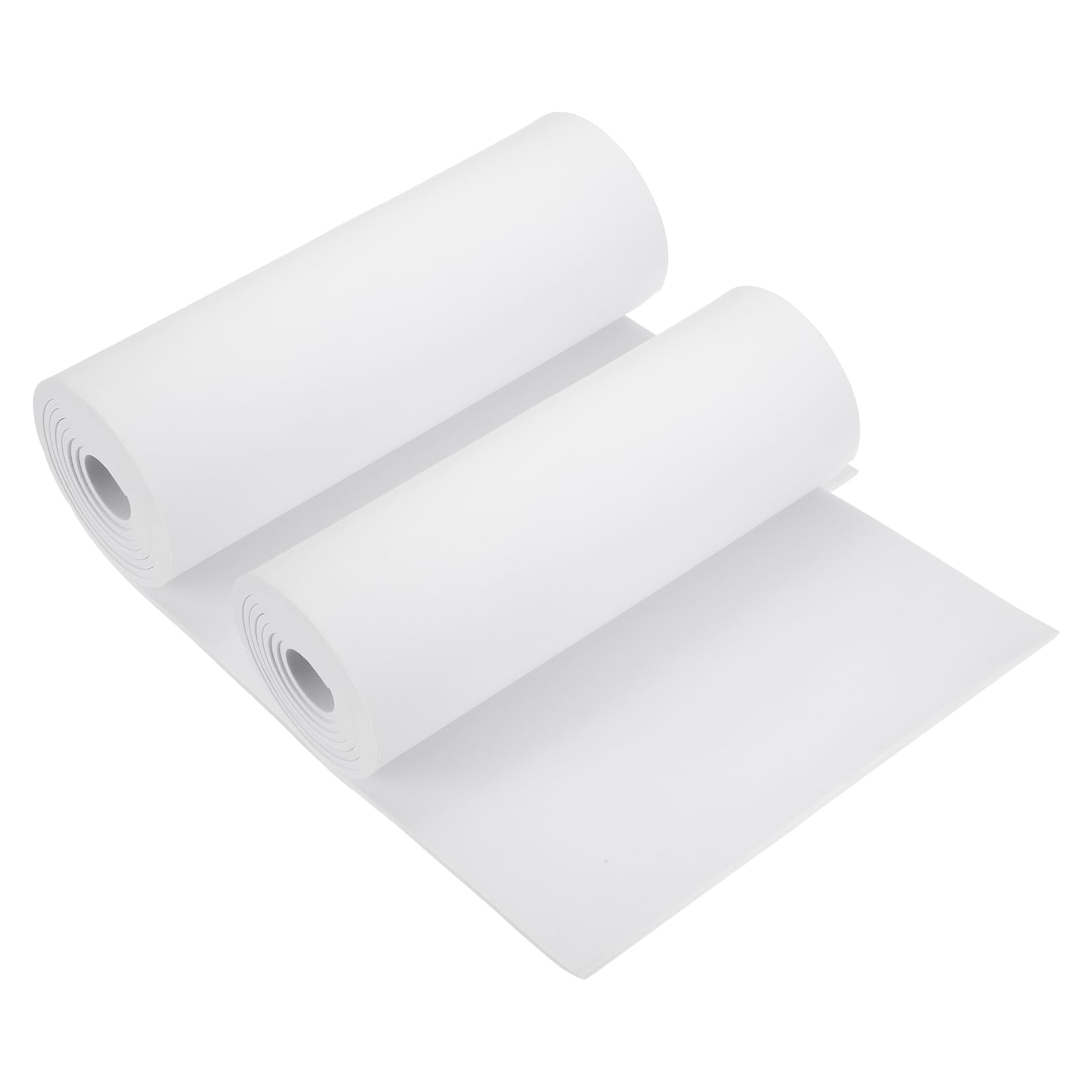 sourcing map Lot de 2 rouleaux de feuilles de mousse EVA haute densité, 200,7 x 33 x 0,5 cm, pour loisirs créatifs, projets de bricolage, protection des meubles, isolation contre les intempéries