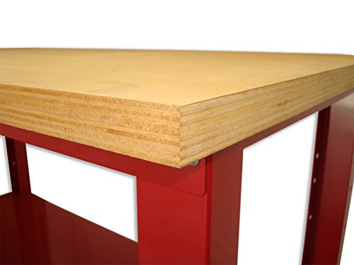 SOGI X3L-09 Banco da lavoro tavolo con piano in legno 1024x750x880 serie industria