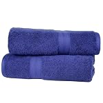 Amazon Basics – Amazon Basics Badetuch, 100% Baumwolle, Farbecht, Saugfähig,