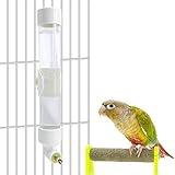 Bird Water Dispenser Parrot Waterer Automatic Bird Water Feeder for Medium Birds Parakeet Cockatiel Conure Caique (Medium)