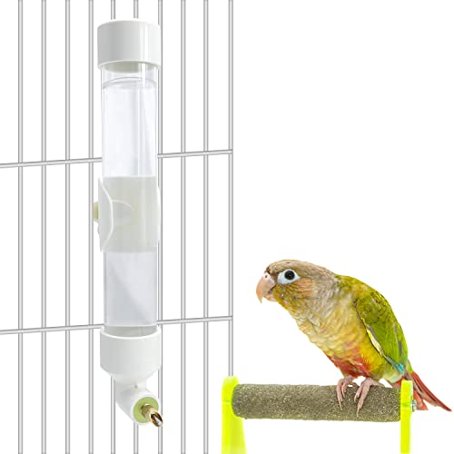 Bird Water Dispenser Parrot Waterer Automatic Bird Water Feeder for