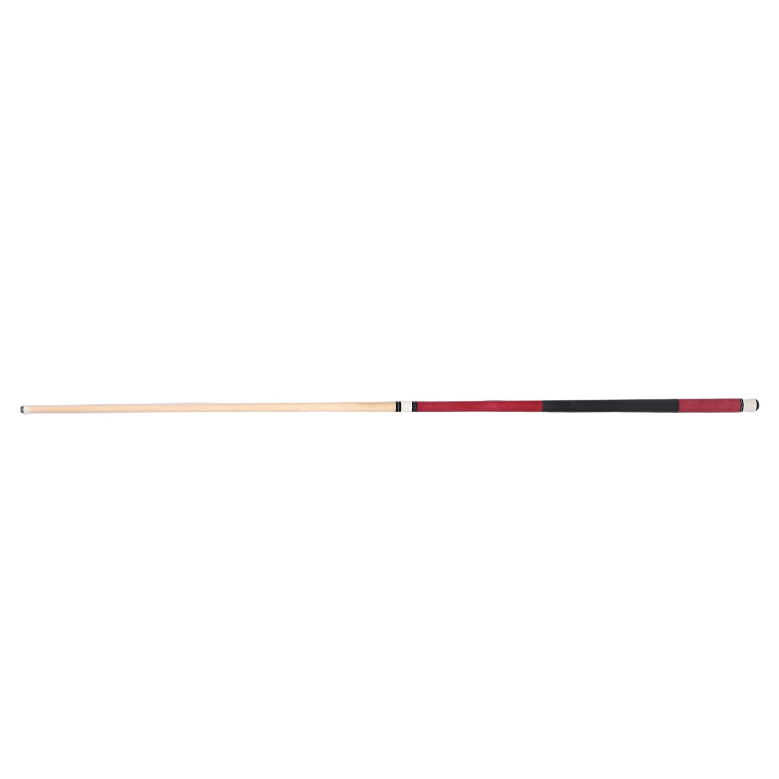 Palo de Billar de Madera de Arce 1/2 con Punta de 13 Mm Billar Profesional de 2 Piezas para Control y Potencia Equilibrada en Juegos de Deportes de Mesa