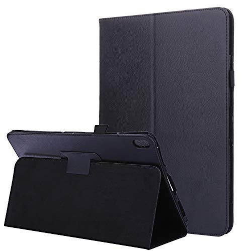 Lobwerk - Funda para Lenovo Tab E10 TB-X104F (10,1 Pulgadas, función Atril) Negro Negro