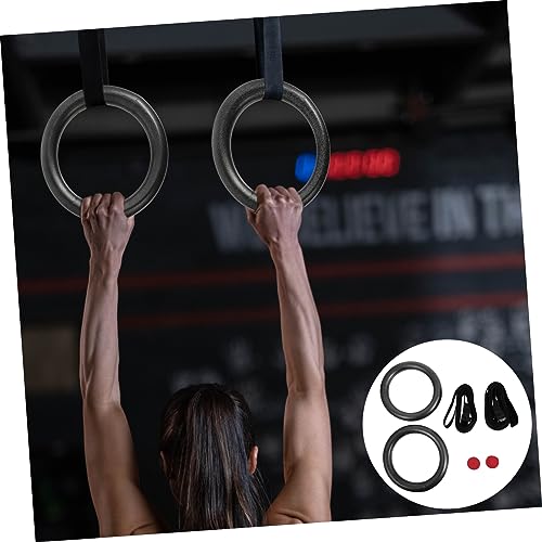 Set de 2 anillas de fitness portátiles resistentes miniatura 5