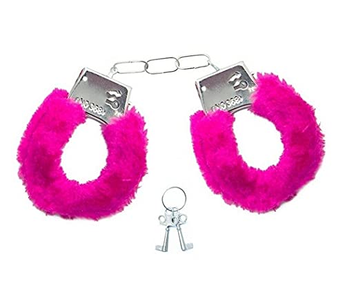 ALGEMA PELUCIA ROSA SADO FETICHE SEXUAL REGULÁVEIS COM CHAVE SEXY SHOP DELIRIOSS