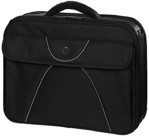 Sac pour PC portable C2 15,4" Syscase II noir et gris avec compartiment rembourré