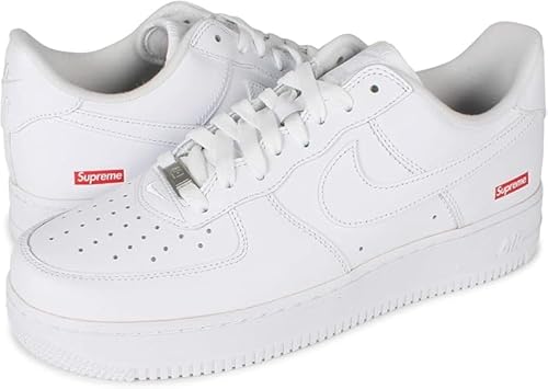 [NIKE AIR] [�i�C�L] �V���v���[�� �i�C�L �G�A�t�H�[�X1 LOW SUPREME FORCE 1 LOW �X�j�[�J�[ �C �����Y ���f�B�[�X �� CU9225-100 ���K�i - (�z���C�g, ���{�̌C�̃T�C�Y���@, ��l, ���l, 25.0