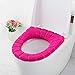 Produktbild LZYZOY Wasserdichtes Und Rutschfestes, Verdicktes Toilettensitzkissen Und Kürbisförmiges, Farbig Gestricktes Toilettenkissen Für Die Toilettenabdeckung In Winte