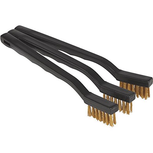Brosse miniature laiton métallique pour nettoyer vos bijoux et créations de modélisme
