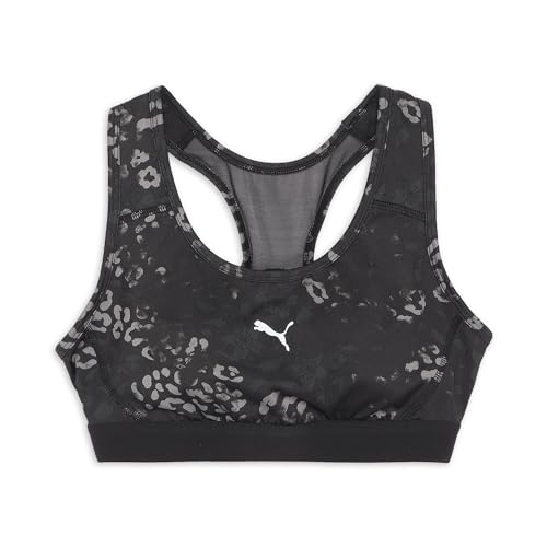 PUMA(プーマ) トレーニング ジム スタジオ スポーツブラ 速乾TAD ベーシックミッドサポートスポーツブラトップ AOP 527026レディース