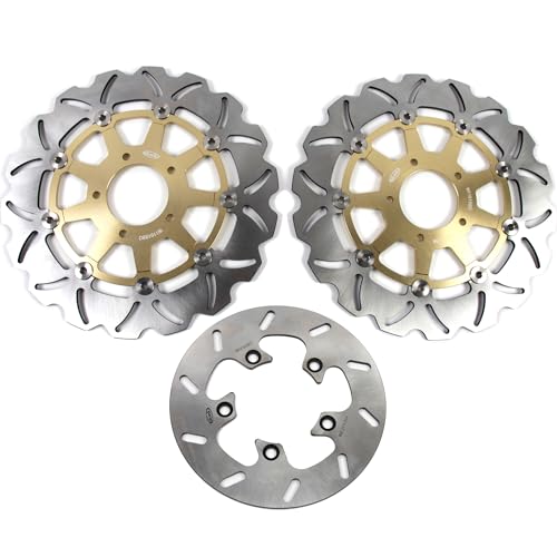 Fiabilisez votre freinage avec ces disques de frein avant-arrière pour Suzuki SV1000S