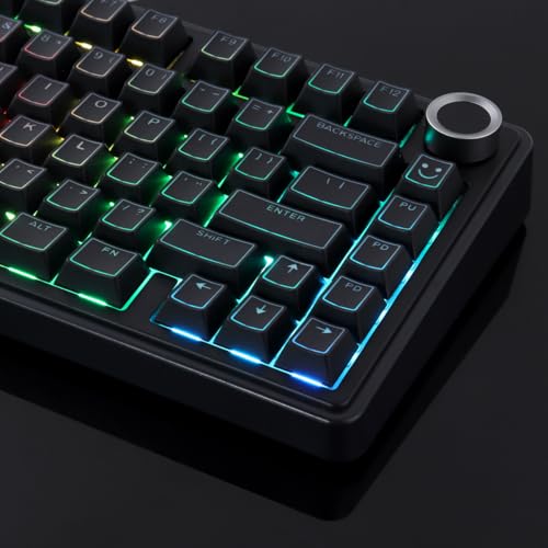 Teclas PBT para teclado mecánico negro Sunzit de 142 piezas para setups de juego 3