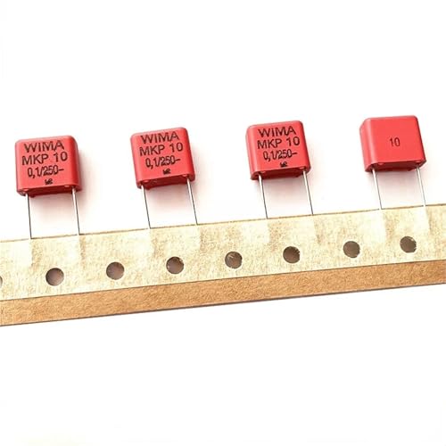 Condensateur à film 250V 104k de 100nF avec un pas de 10mm pour circuit imprimé