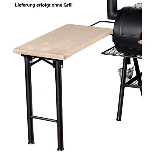 Preisvergleich Produktbild RUMO Barbeque JOEs Seitentisch mit massiver Holzplatte JS-2842