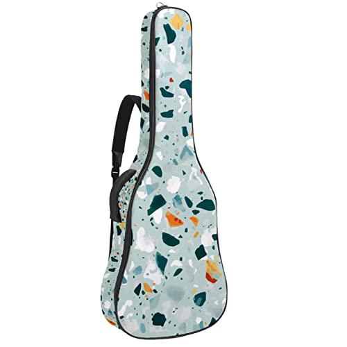 Sac à dos guitare acoustique imperméable 42.9 in au motif tribal vintage