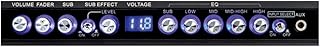 Soundstream MPQ-5V Equalizer 5-Band Parametric Equalizer w/ Voltage