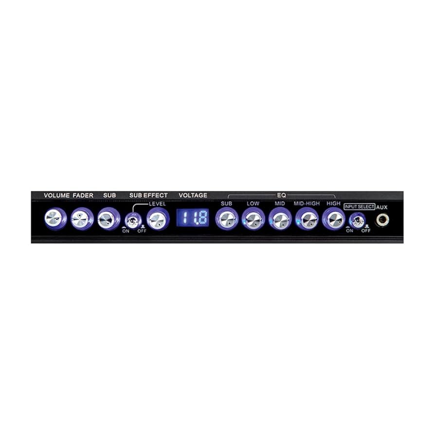 Amazon.co.jp: Soundstream MPQ-5V イコライザー 5バンド