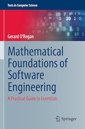 Amazon.com: Mathematical Foundations of Software Engineering: A ...