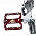 BESPORTBLE 1 Set Pedal Cleats Aluminum Alloy Whisk Road Vehicles