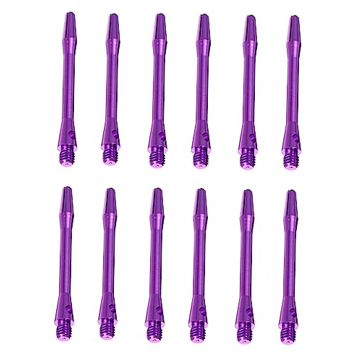 GOOHOCHY Shaft Supplies 12pcs Aluminum Alloy Game Shafts 2ba Thread Standard Rod
