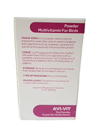 Avi VIT Multivitamin Feed Supplement for Birds - Image 3