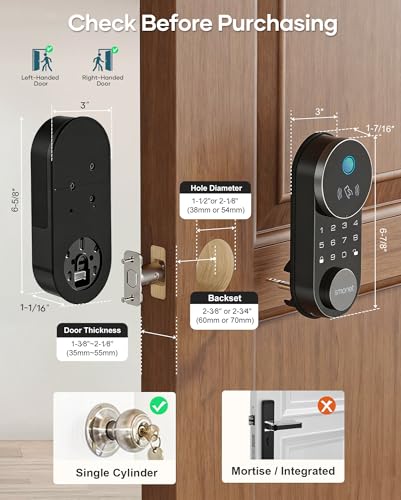 Touchscreen Smart Door Lock