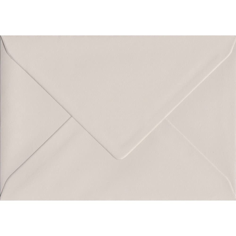 Colorplan Mist C5/A5 Neutral Envelopes. 135gsm Paper. 162mm x 229mm. Banker Gummed V-Flap Envelope. Pack of 25.