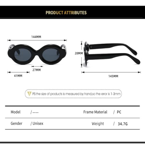 Lunettes de soleil rétro ovales pour protéger vos yeux avec style