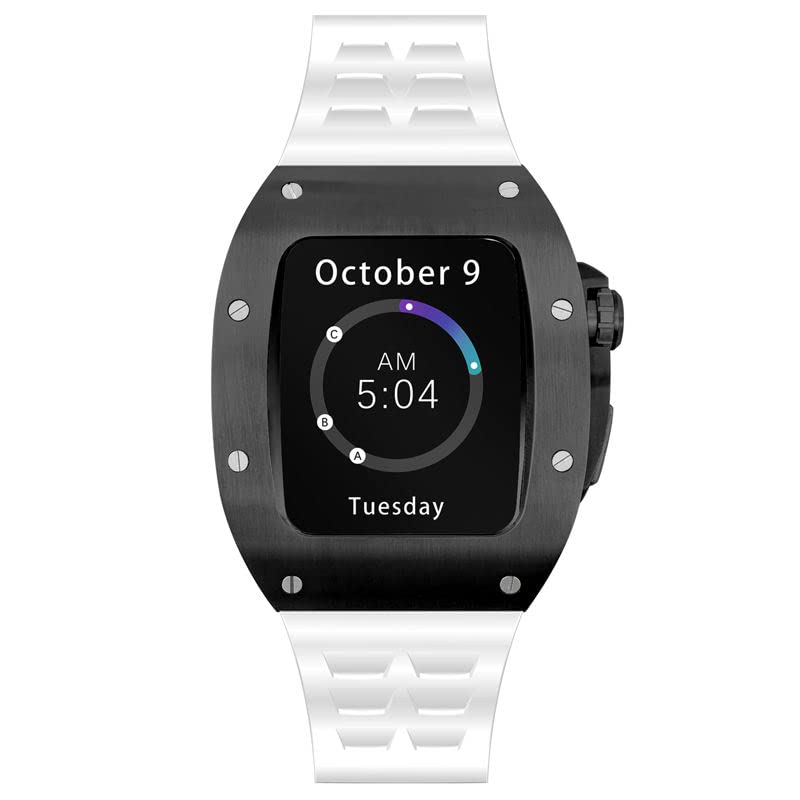 Kit de modification pour Apple Watch 8 et 7 : le cadeau idéal avec bracelet de luxe en métal