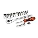 Crescent 17 Pc. 1/2" Drive 12 Point SAE Mechanics Tool Set - CSWS11C